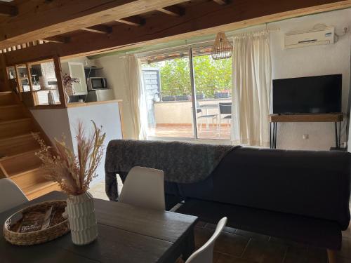 Duplex lumineux sur gde TERRASSE, BALNEO double, parking privé