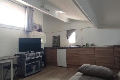 Appartement T2, coin jardin. - Location saisonnière - Bernis