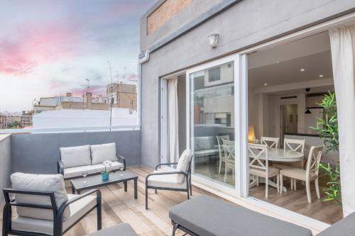 Spacious Penthouse with Private Terrace, Valencie (fotografie 7)
