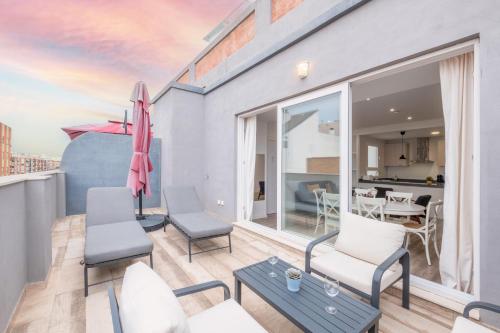 Modern Penthouse with Private Terrace, Valencie (fotografie 9)