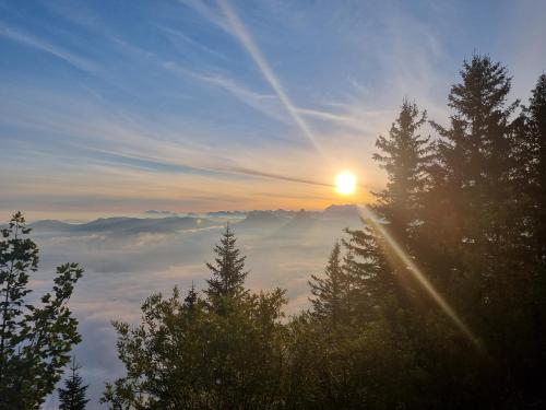Ferienwohnung Rigi-Scheidegg Ost, Autofrei in Goldau
