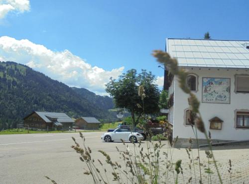 A szálláshely kívülről, Almblick Ferienwohnung in Balderschwang