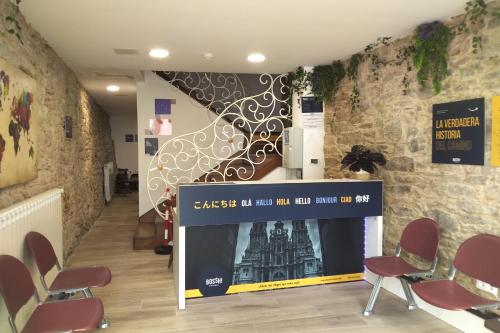 로비, Albergue SP 55 by Bossh! Hotels in 산티아고 데 콤포스텔라