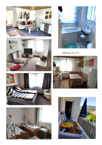 B&B Hirschhorn - Ferienwohnung Christel Hirschhorn-Neckar - Bed and Breakfast Hirschhorn