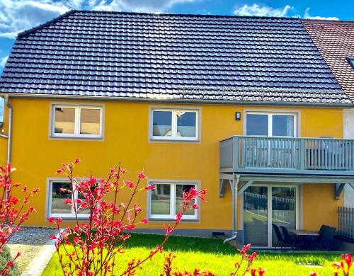 Viesnīcas āriene, Hempis Ferienwohnungen in Hochkirch