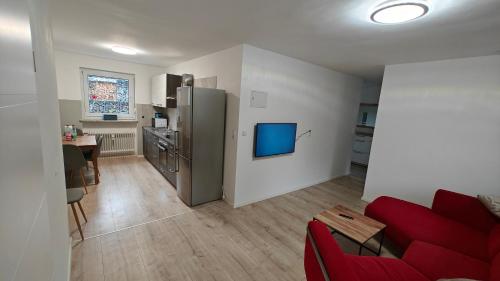 Ferienwohnung Sorgenfrei - Parkplatz, Balkon & Terrasse