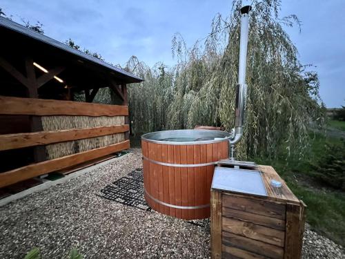 Úszómedence, Domek u rybníka (Domek u rybnika) in Bela Pod Bezdezem