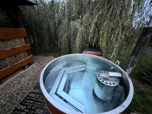Úszómedence, Domek u rybníka (Domek u rybnika) in Bela Pod Bezdezem