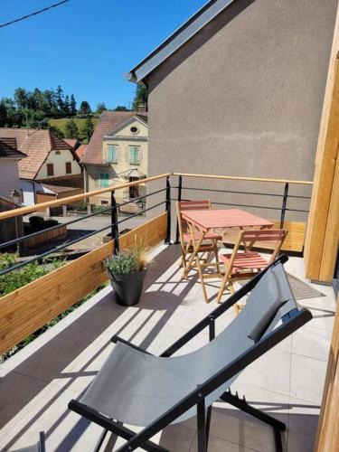 Appartement au coeur du Village avec terrasse in Wattwiller