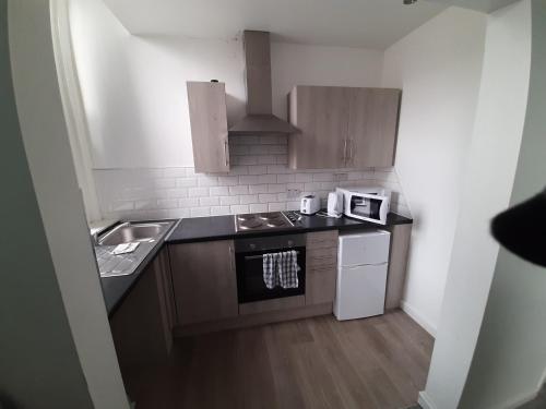 Konyha, Exclusive Self-contained flat in Middlesbrough in Middlesbrough