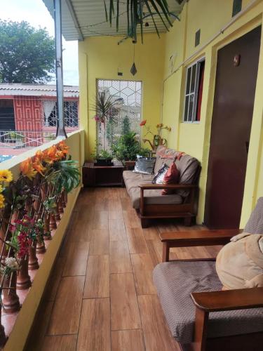 Erkély/terasz, Hostal Santa Marta in La Union