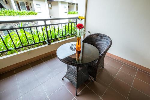 Chambre double, deluxe, balcon