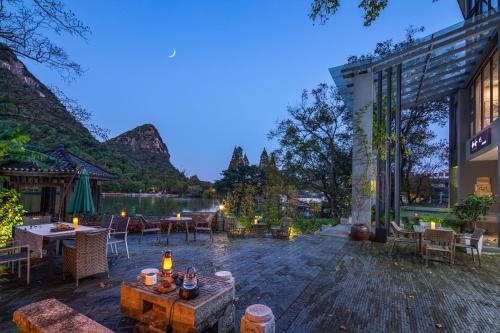 Utvendig, Guilin  Heshe Hotel in Fløytesivgrotten