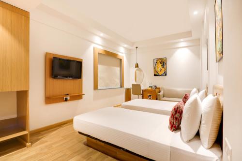 2 twin beds