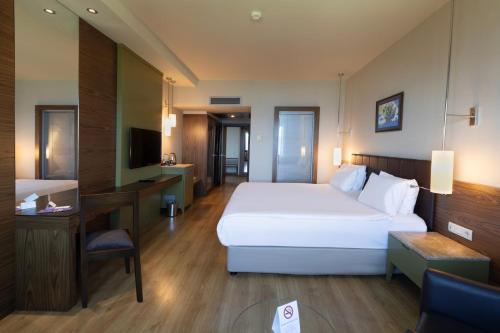 1 king bed, 1 sofa bed