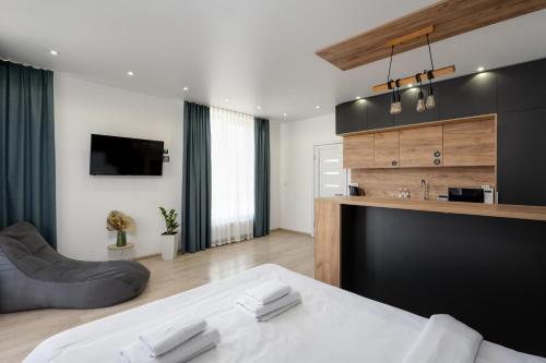 1 double bed
