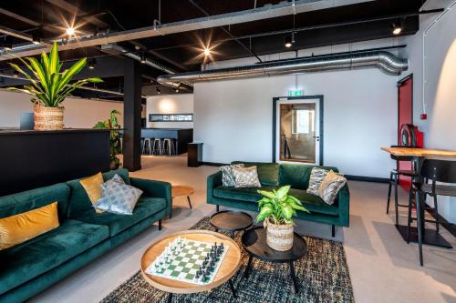 共用Lounge/電視區, City Trip Hostels Amsterdam-Zaandam in 贊丹
