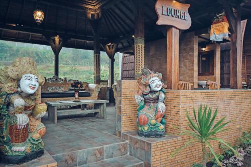 مطعم, Tunjung Sari Villa Bedugul in بيدوجول