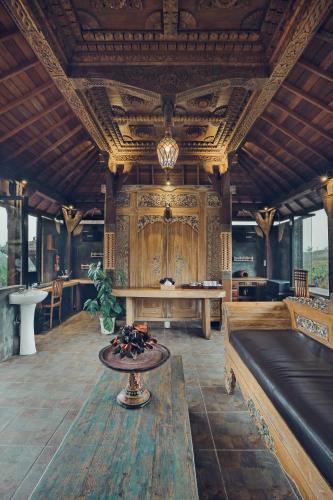 Restaurant, Tunjung Sari Villa Bedugul in Bedugul