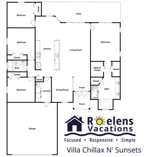 BRAND NEW Paradise with never ending Sunsets - Villa Chillax N Sunsets - Roelens Vacations - image 9