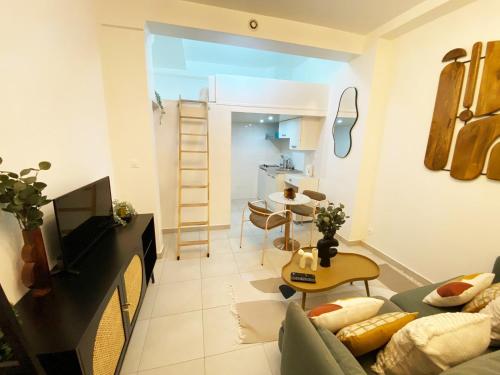 Studio Mezzanine Confortable Paris 11 - 2P - Location saisonnière - Paris