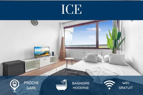 ICE - Proche Gare - Wifi Gratuit - Baignoire - Location saisonnière - Gaillard