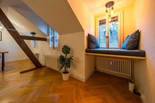 Old town apt in the heart of Thun with garden