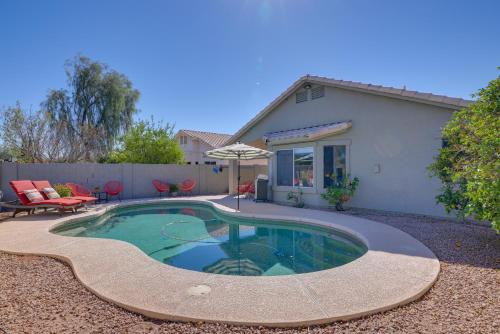 Serene Glendale Home with Pool and Golf Course View!