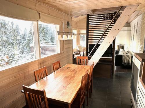 Hietavilla Borealis - Hot Tube - Sauna - Ac - Fireplace - 11kw Ev-refuel - Landscape View - Silence - Kuusamo