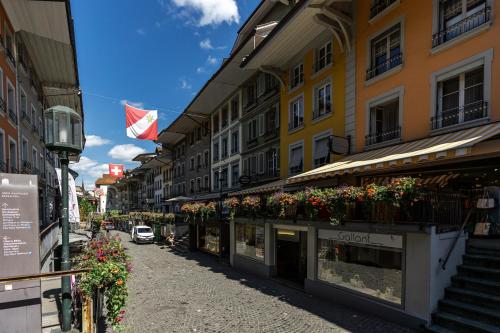 Old town apt in the heart of Thun with garden