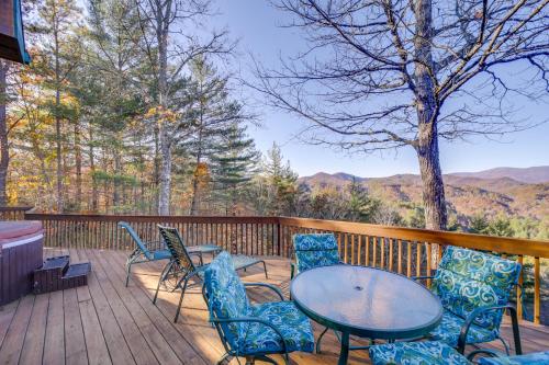 Almond Vacation Rental with Mountain Views! near Cherokee Bear Zoo