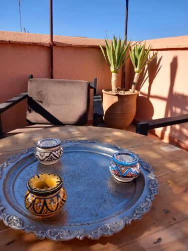 Udsigt, Riad Hostel JAD ZIAD in Marrakech