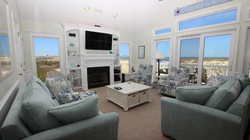 OCEANFRONT, Ocean Views, Prv Pool, H Tub, OS2F, Sand Crab, Corolla (foto 10)