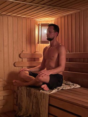 Sauna, VIP ШАЛЕ ТИША in Khmil'nyk