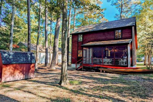 The Red House at the Beach