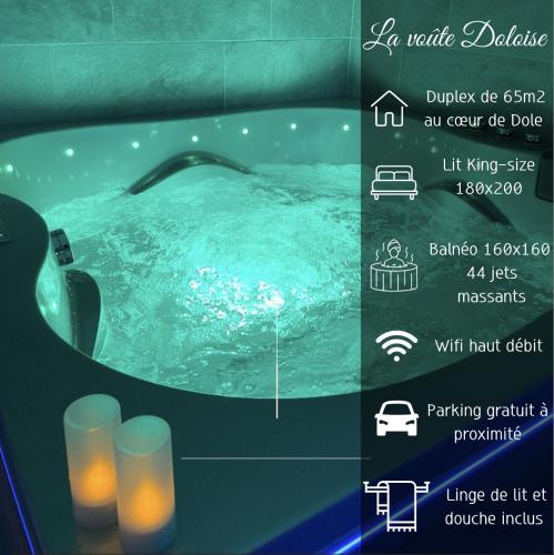 La voute Doloise - Love room & spa, Dole