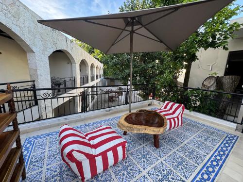 Balcony/terrace, Frater Yucatan Hotel in Sisal