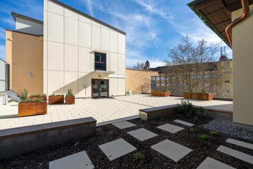 Balkon/terasa, b-smart hotel Schonenwerd in Olten