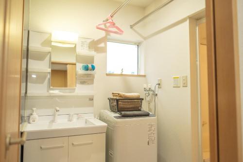 Phòng tắm, Stay In Biei near Michi-no-Eki Biei Okanokura