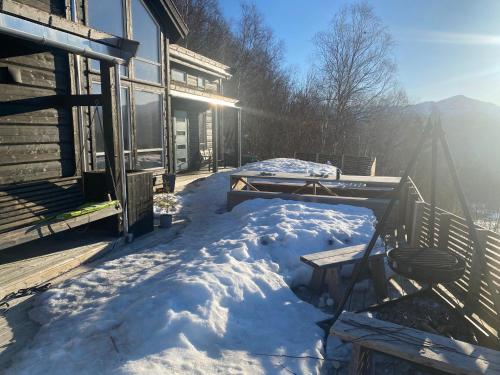Εξωτερική όψη, Moderne hytte i Svandalen, Sauda - nær skisenter og natur in Saudasjoen