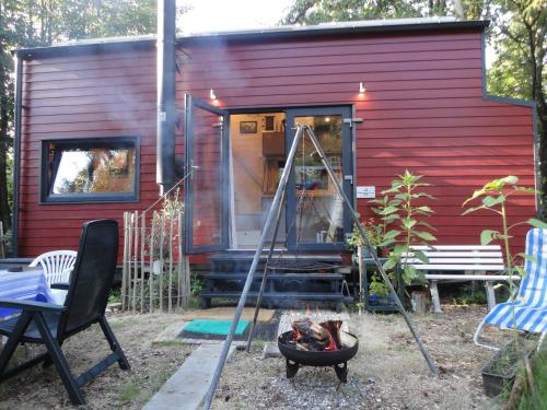 Tinyhouse on wheels in Schortens