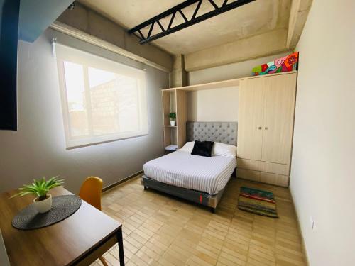 1 double bed, 1 twin bed, 1 sofa bed