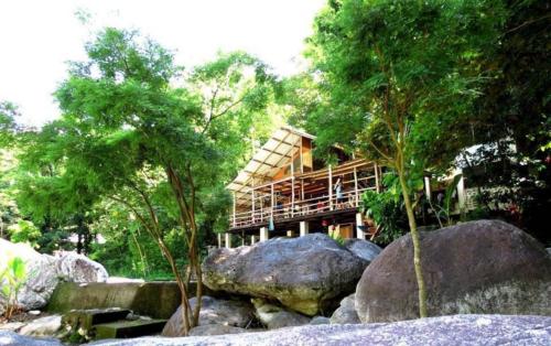 レストラン, Jungle River Lodge in ラセイバ