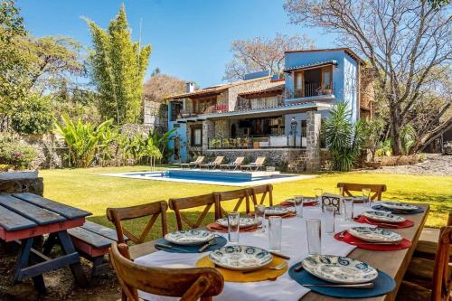 Casa FRIDA en Pueblo Mágico de Tepoztlán Morelos