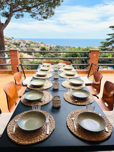 Balkons/terase, Villa Nova Vida Barcelona in Teià