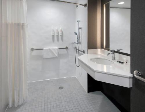 King Room with Roll-in Shower - Mobility Accessible