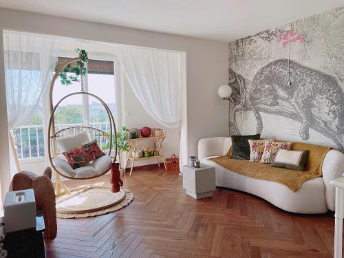 Rose Blossom apartment in Paris