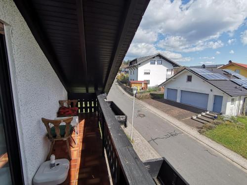 View, Ferienwohnung am Sonnenberg in Grasellenbach