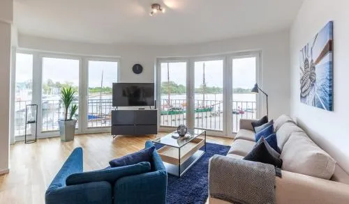 Panoramablick - D6 in Kappeln, Deutschland