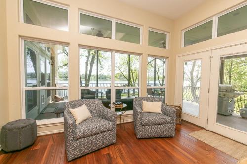 Ladybird Lakehouse on Lake LBJ in Kingsland, USA